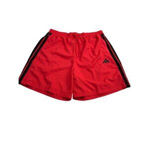 Adidas Mens XLT Red & Black 7" Inseam Regular Fit M 3S Chelsea Shorts
